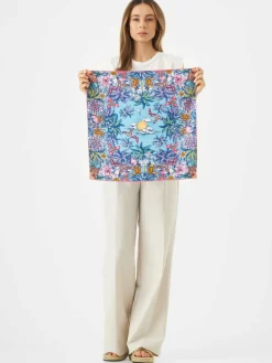 Codello Schals & Tücher*Damen Tuch blau bedruckt