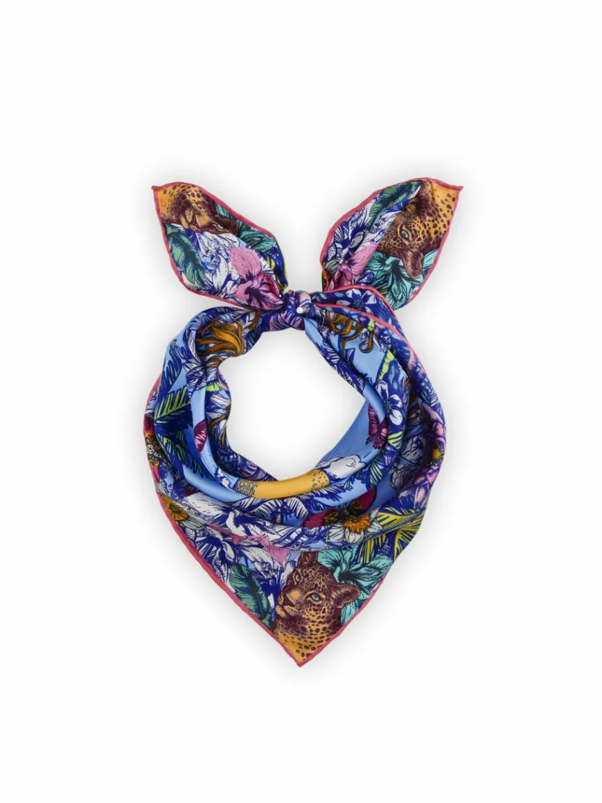 Codello Schals & Tücher*Damen Tuch blau bedruckt