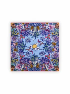 Codello Schals & Tücher*Damen Tuch blau bedruckt