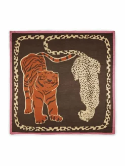 Codello Schals & Tücher*Damen Tuch braun bedruckt