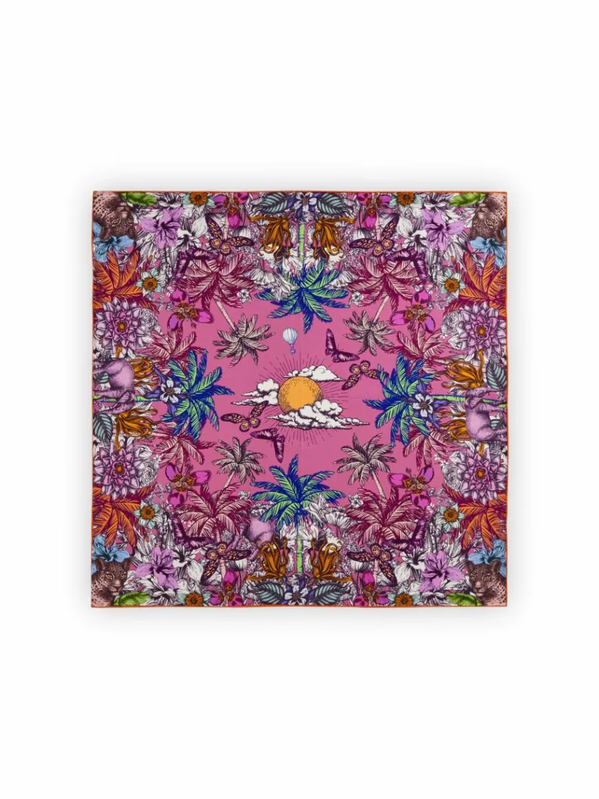 Codello Schals & Tücher*Damen Tuch pink bedruckt