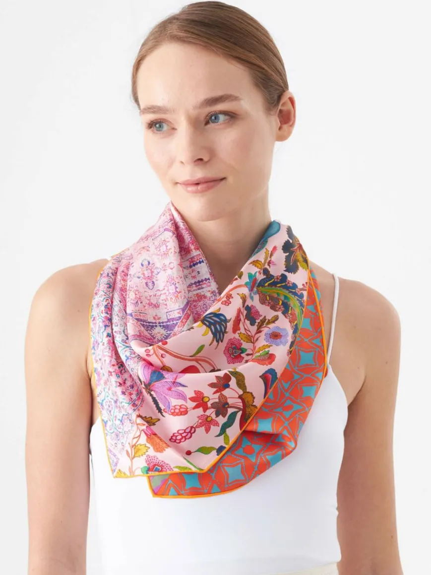 Codello Schals & Tücher*Damen Tuch rosa bedruckt