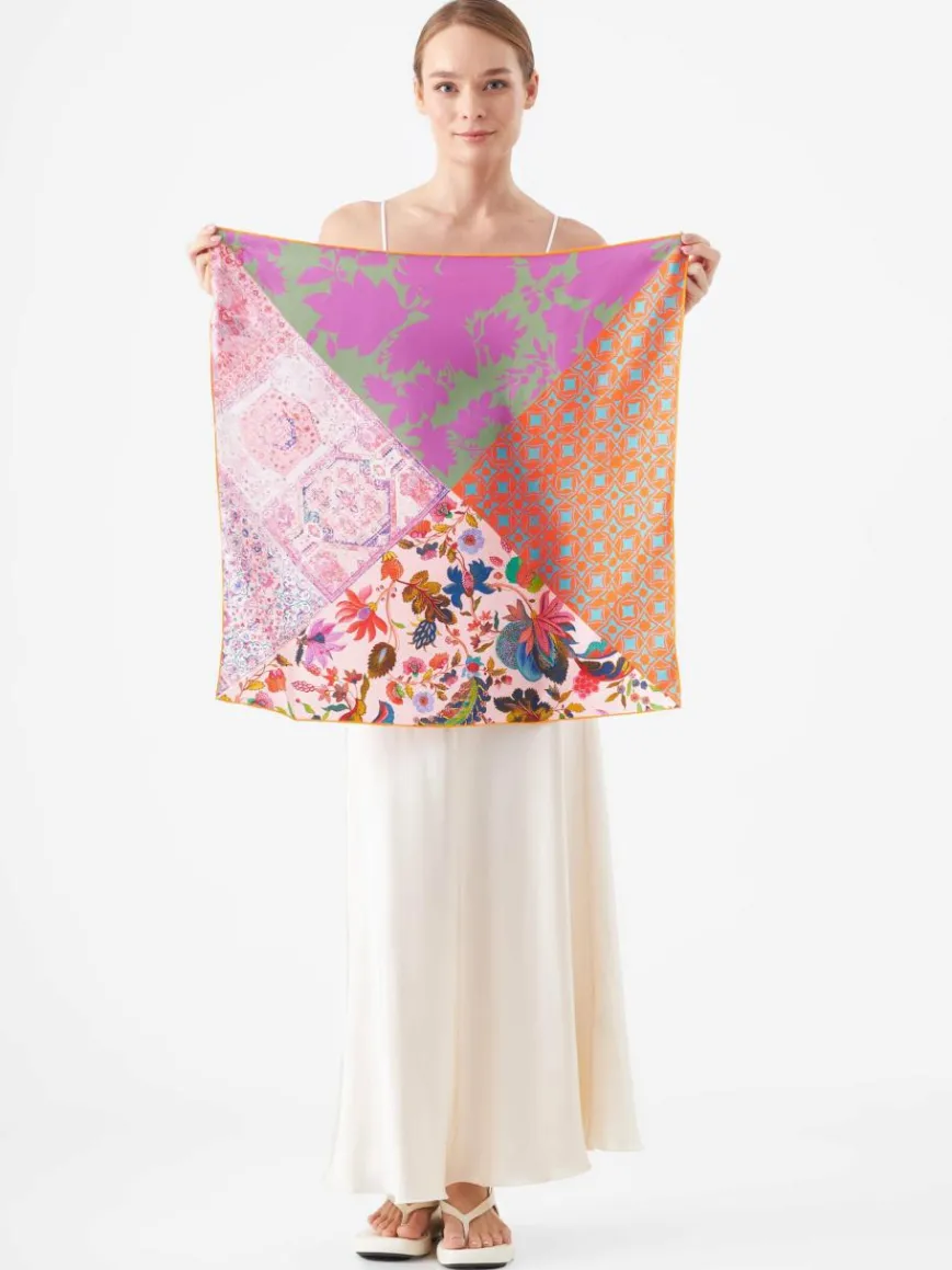 Codello Schals & Tücher*Damen Tuch rosa bedruckt