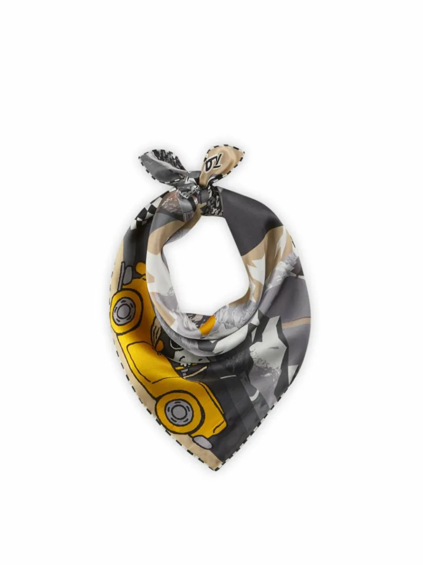 Codello Schals & Tücher*Damen Tuch grau bedruckt