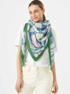 Codello Schals & Tücher*Damen Tuch blau gemustert