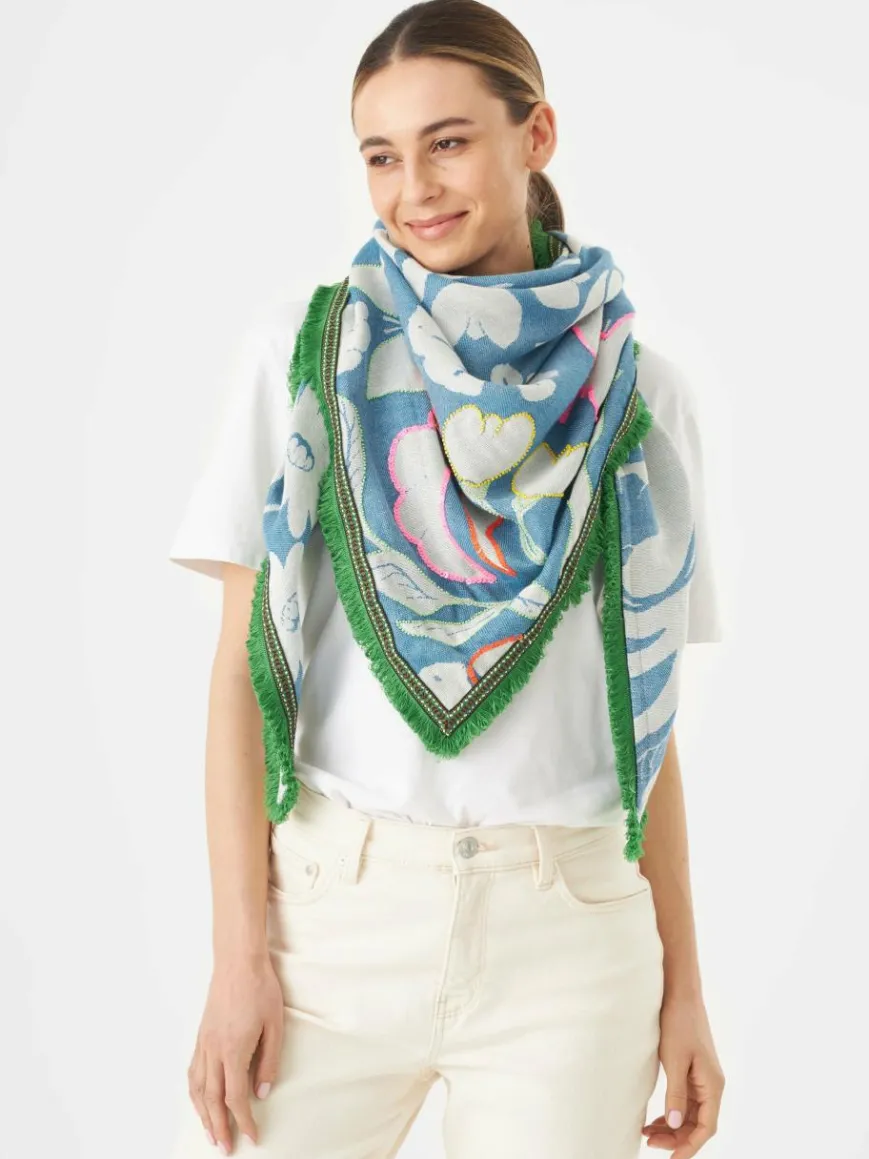 Codello Schals & Tücher*Damen Tuch blau gemustert