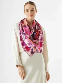 Codello Schals & Tücher*Damen Tuch rot gemustert