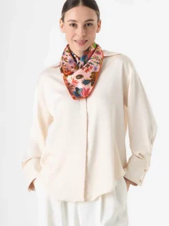 Codello Schals & Tücher*Damen Tuch rot gemustert