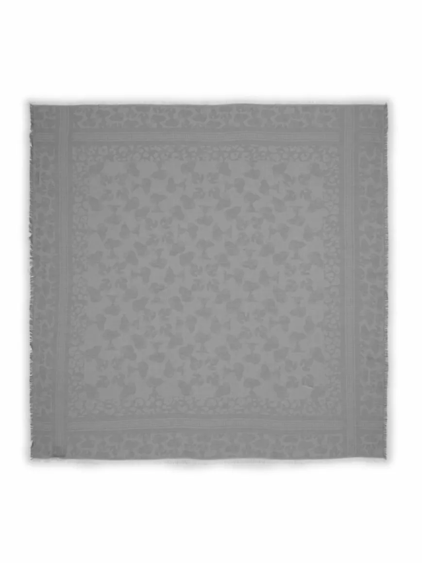 Codello Schals & Tücher*Damen Tuch grau bedruckt