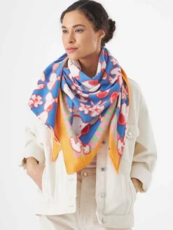 Codello Schals & Tücher*Damen Tuch blau bedruckt