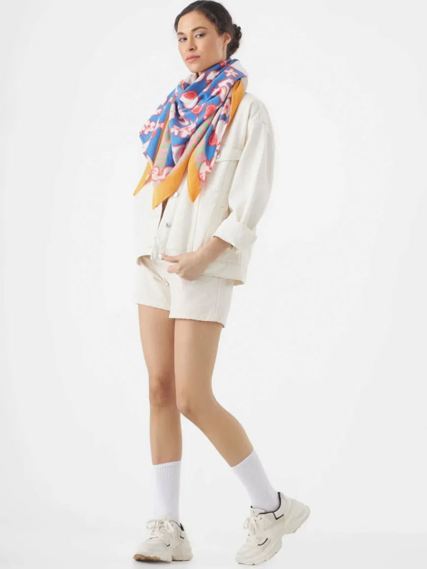 Codello Schals & Tücher*Damen Tuch blau bedruckt