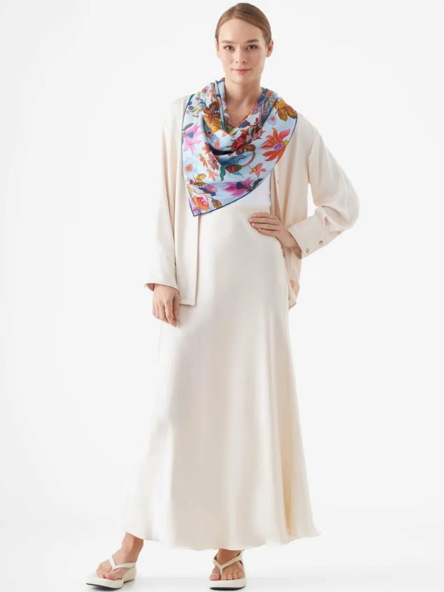 Codello Schals & Tücher*Damen Tuch blau bedruckt