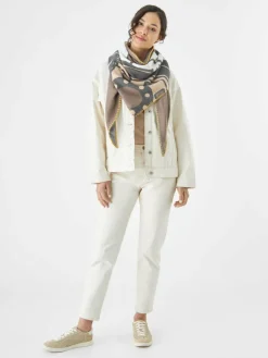 Codello Schals & Tücher*Damen Tuch grau bedruckt