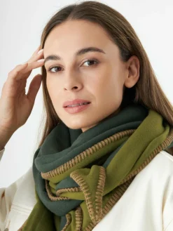 Codello Schals & Tücher*Damen Tuch grün uni