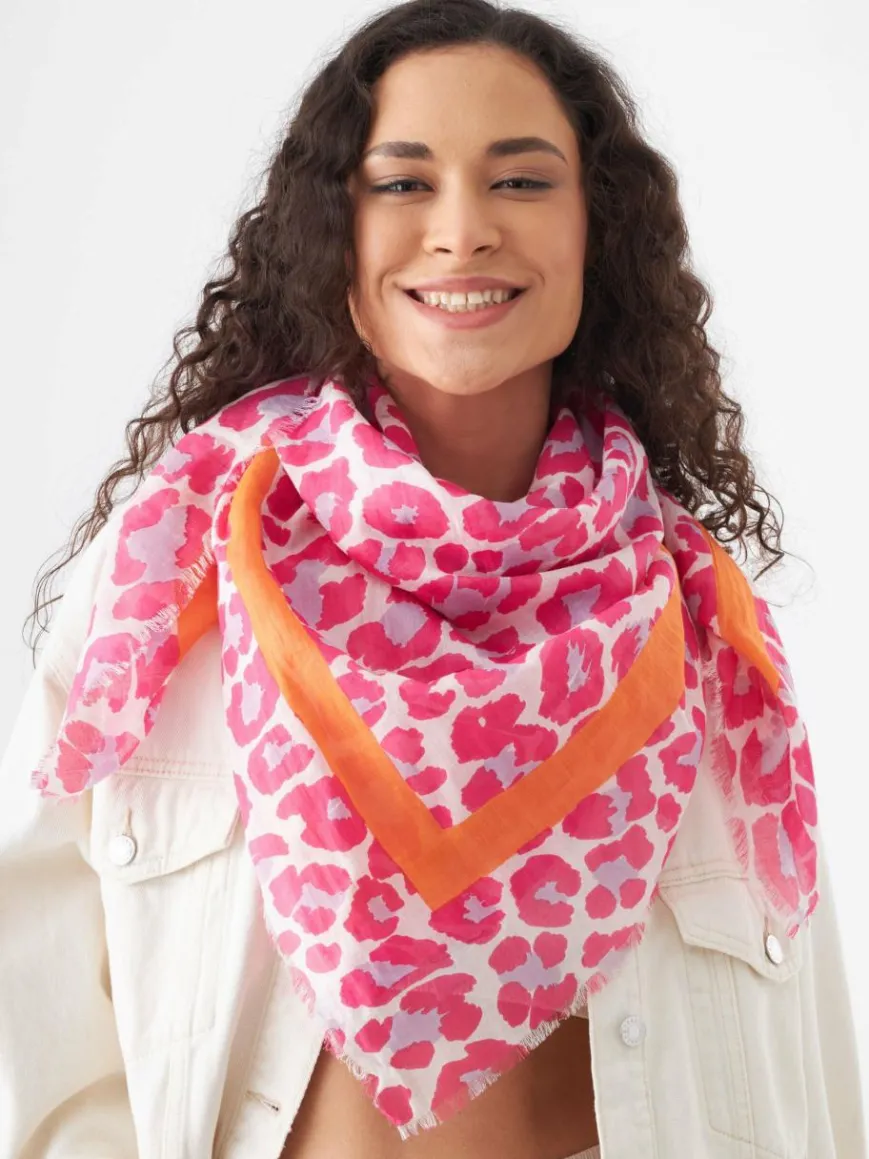 Codello Schals & Tücher*Damen Tuch pink bedruckt