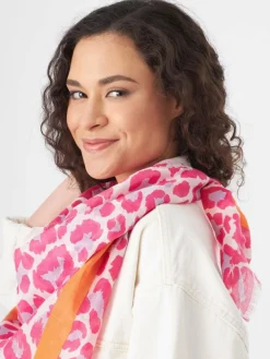 Codello Schals & Tücher*Damen Tuch pink bedruckt