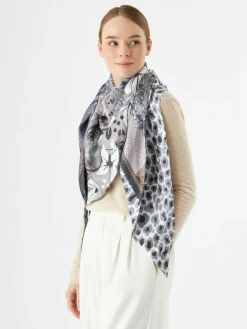 Codello Schals & Tücher*Damen Tuch grau gemustert