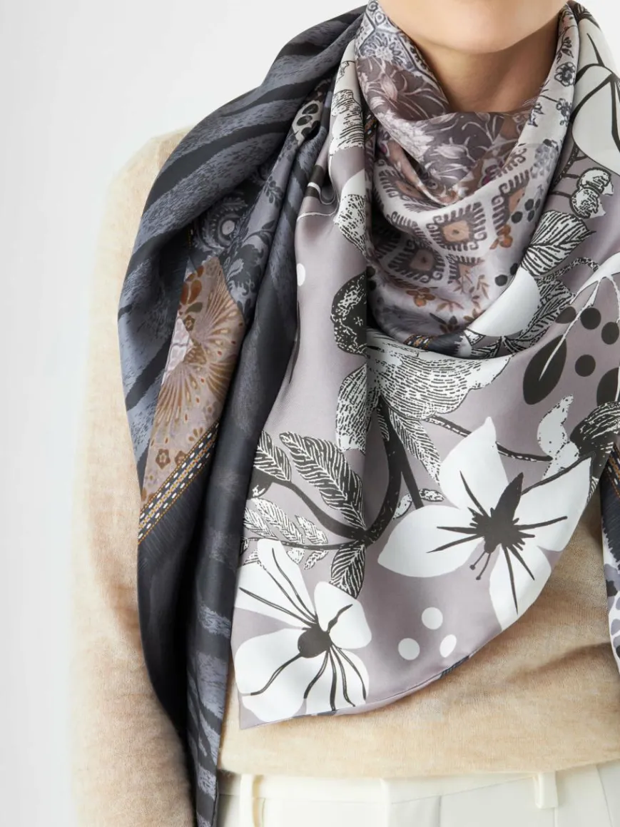 Codello Schals & Tücher*Damen Tuch grau gemustert