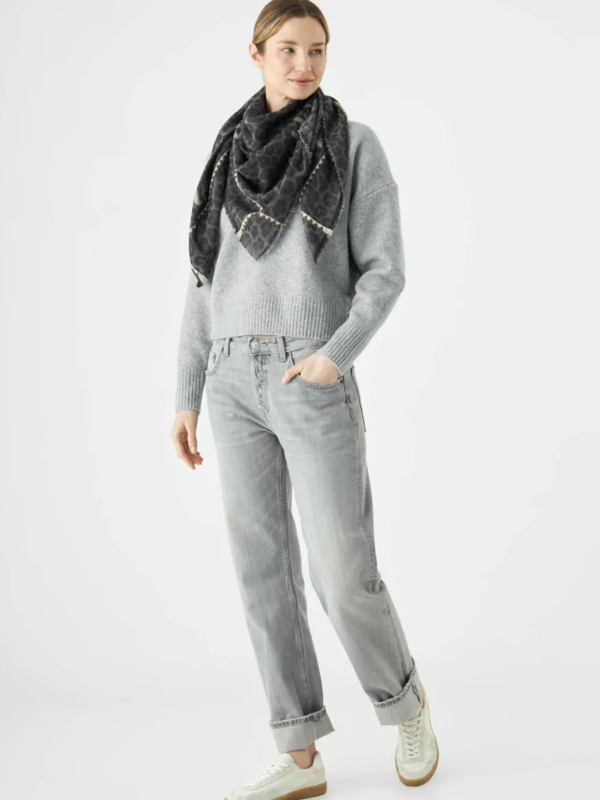 Codello Schals & Tücher*Damen Tuch schwarz bedruckt