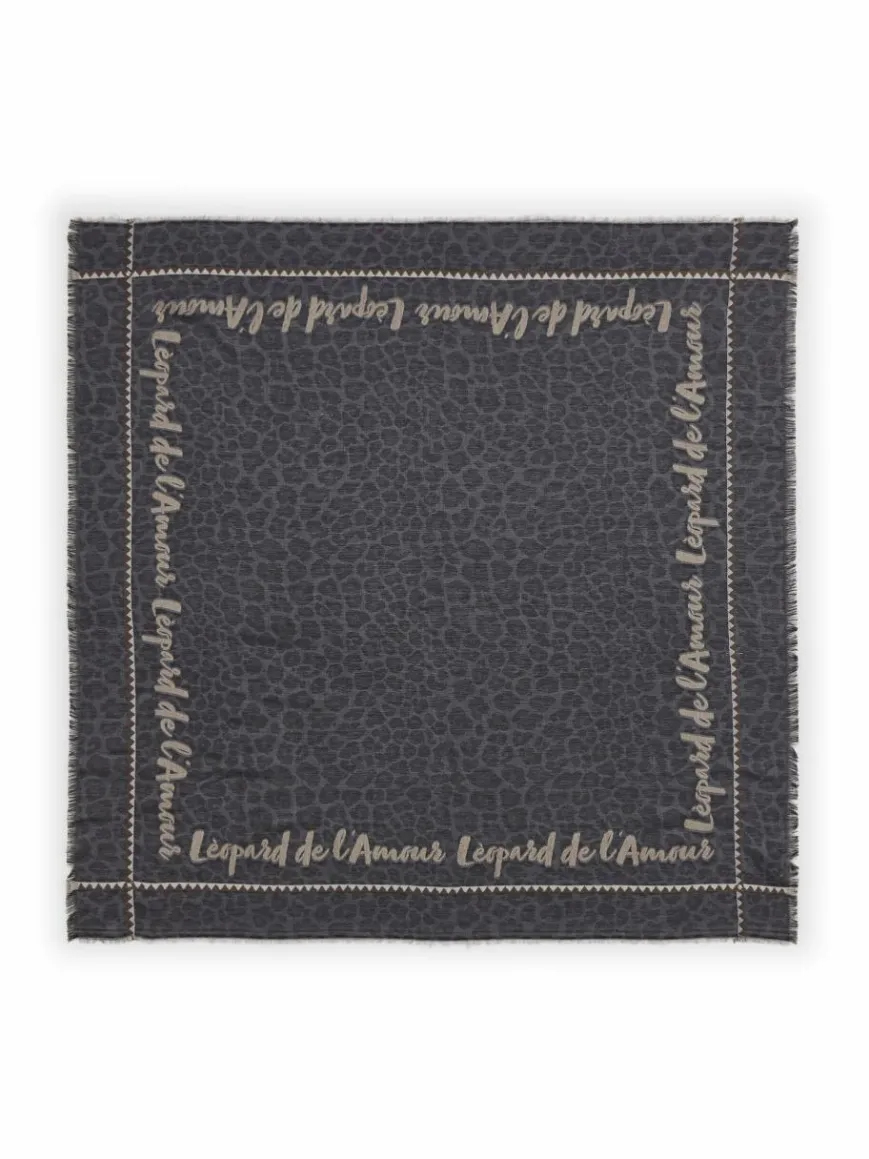 Codello Schals & Tücher*Damen Tuch schwarz bedruckt