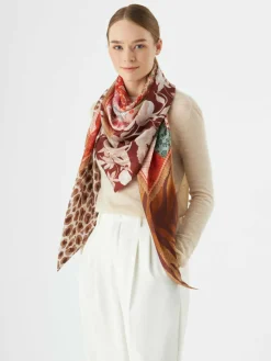 Codello Schals & Tücher*Damen Tuch braun gemustert