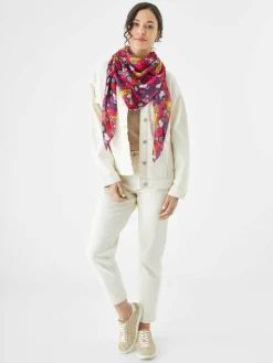 Codello Schals & Tücher*Damen Tuch rot bedruckt