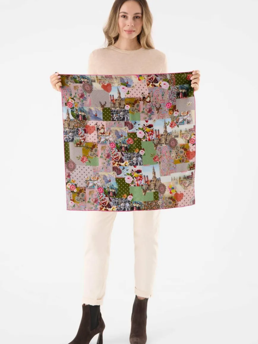 Codello Schals & Tücher*Damen Tuch pink bedruckt