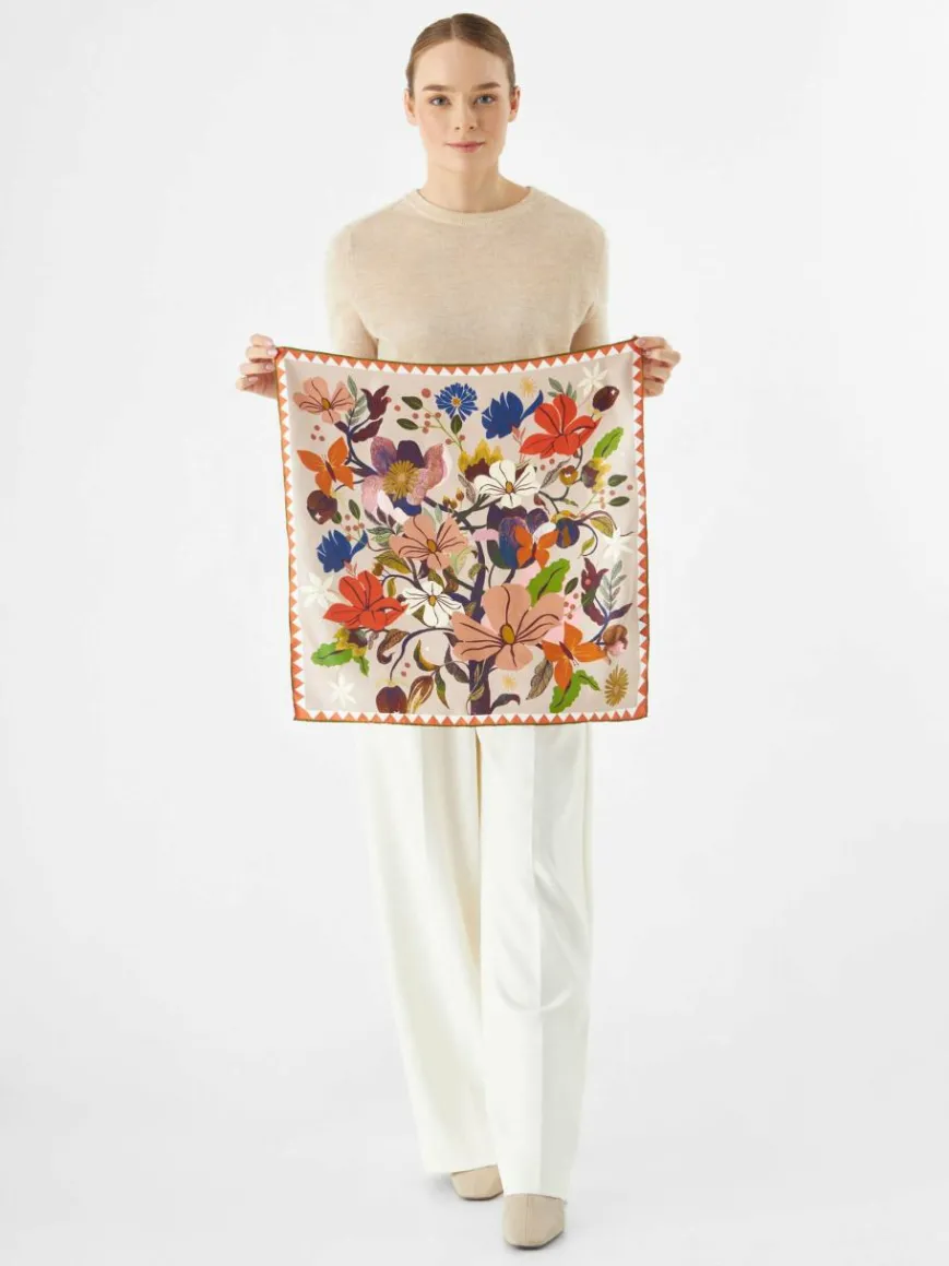 Codello Schals & Tücher*Damen Tuch beige gemustert