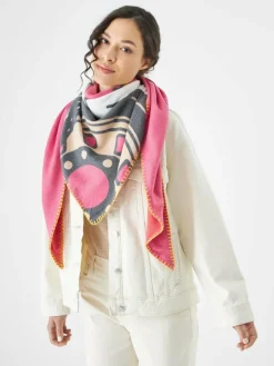 Codello Schals & Tücher*Damen Tuch pink bedruckt