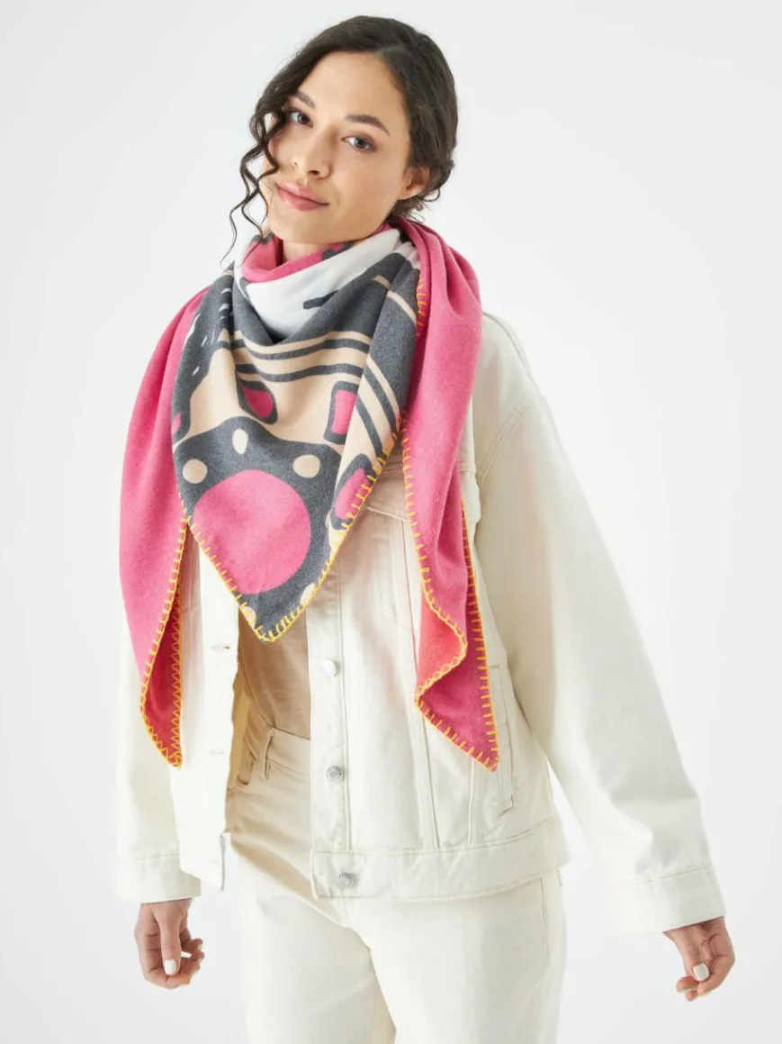 Codello Schals & Tücher*Damen Tuch pink bedruckt