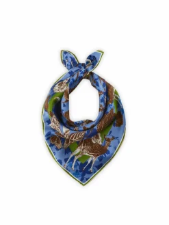 Codello Schals & Tücher*Damen Tuch blau gemustert