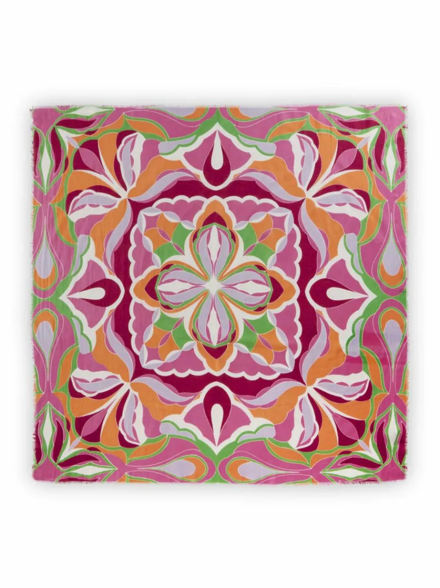 Codello Schals & Tücher*Damen Tuch pink bedruckt