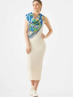 Codello Schals & Tücher*Damen Tuch blau bedruckt