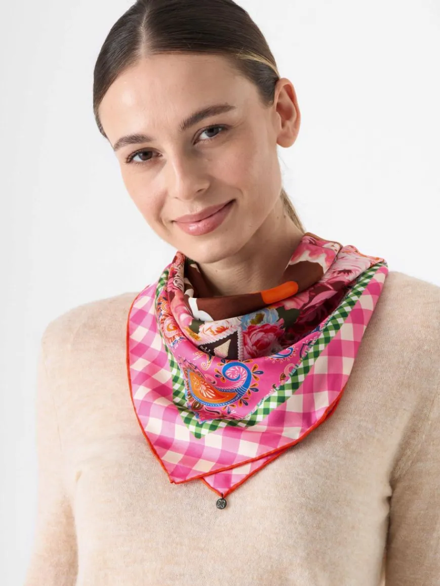 Codello Schals & Tücher*Damen Tuch pink bedruckt