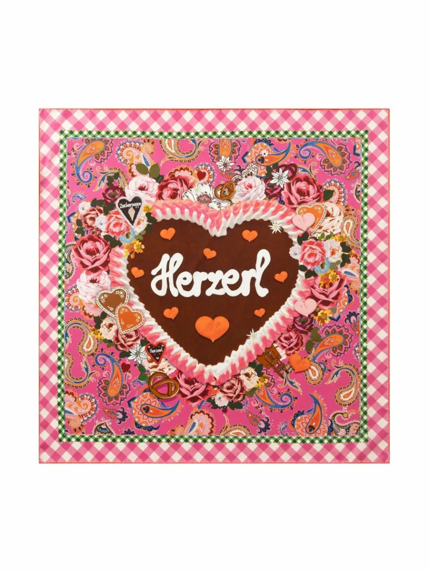 Codello Schals & Tücher*Damen Tuch pink bedruckt