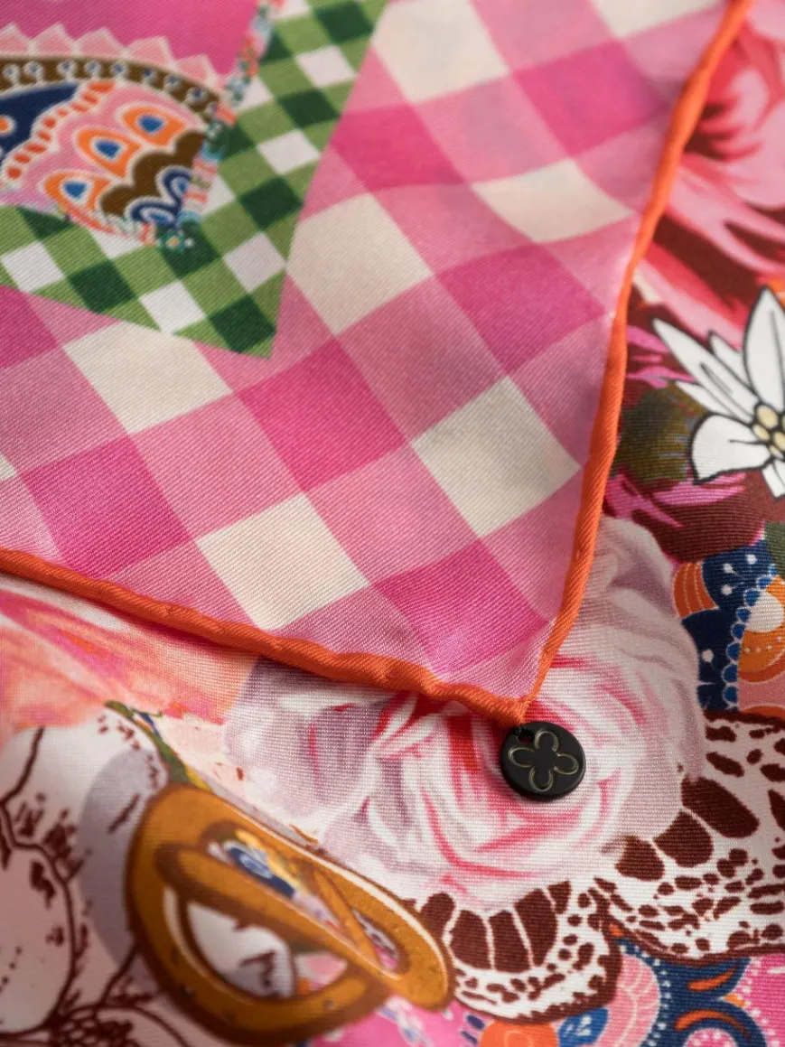 Codello Schals & Tücher*Damen Tuch pink bedruckt