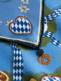 Codello Schals & Tücher*Damen Tuch blau bedruckt