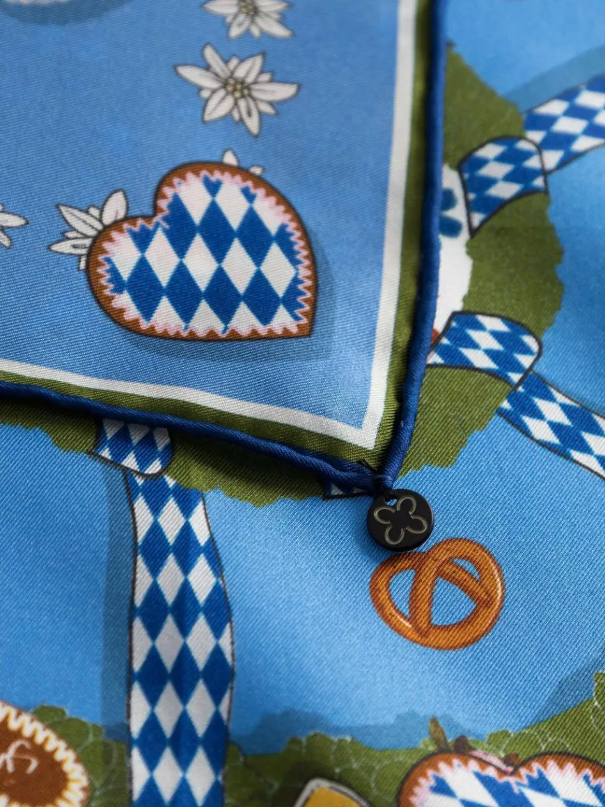 Codello Schals & Tücher*Damen Tuch blau bedruckt