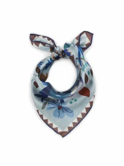 Codello Schals & Tücher*Damen Tuch blau gemustert