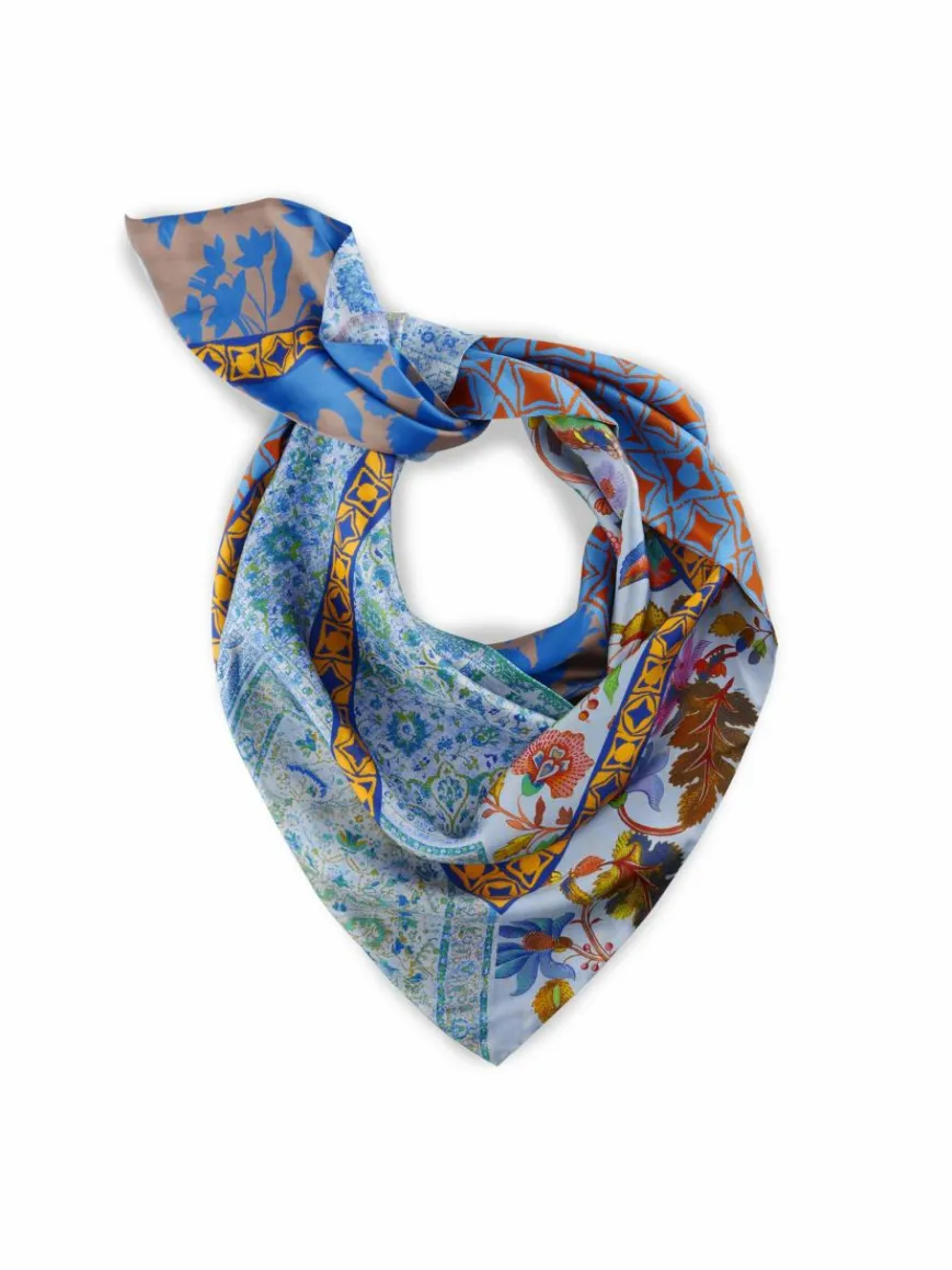 Codello Schals & Tücher*Damen Tuch blau gemustert