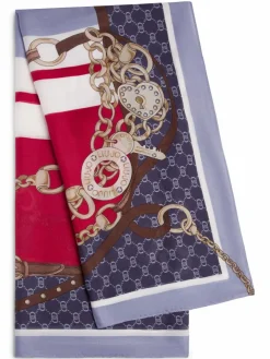 Liu Jo Collection Schals & Tücher*Damen Tuch - Foulard hellblau blau bedruckt