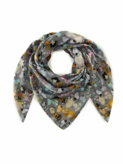 Codello Schals & Tücher*Damen Tuch - PEANUTS grau bedruckt