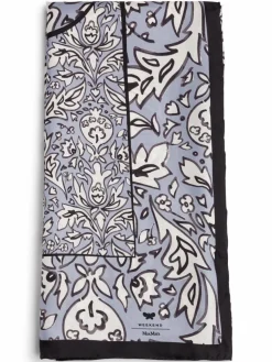 Weekend Max Mara Schals & Tücher*Damen Tuch aus Seide hellblau weiß bedruckt
