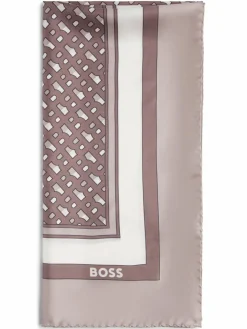 BOSS Schals & Tücher*Damen Tuch aus Seide - Lainy_1 kitt beige bedruckt