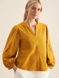 Seidensticker Blusen*Damen Tunika - Uni gelb uni