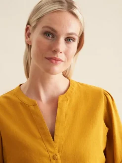 Seidensticker Blusen*Damen Tunika - Uni gelb uni