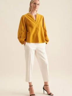 Seidensticker Blusen*Damen Tunika - Uni gelb uni