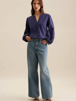 Seidensticker Blusen*Damen Tunika - Uni blau uni