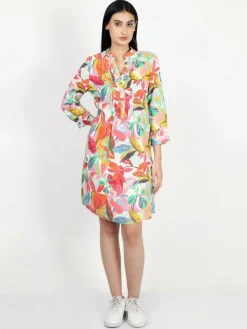 Vicci Germany Kleider*Damen Tunikakleid mehrfarbig bedruckt