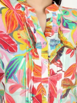 Vicci Germany Kleider*Damen Tunikakleid mehrfarbig bedruckt